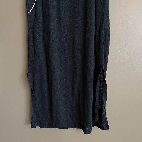 NWT Splendid x Margherita Positano Slip Dress Navy Blue Grey Colorblock Medium - Picture 12 of 16
